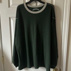 Aeropostale Men’s Green Long Sleeve Shirt XL